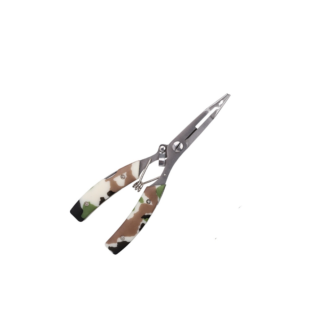 Alicate Tsurinoya Multifunctional Small Lure Pliers Q4-A / Camouflage