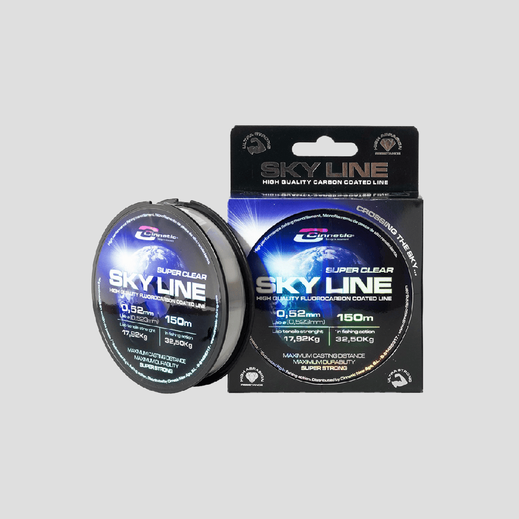 Monofilamento Cinnetic Sky Line Clear 0.52 MM - 150 M
