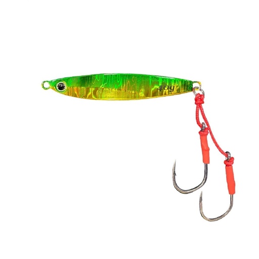 [JZK-CA60-GG] Jig Ocean Jizoku Cast 60 g / Green Gold